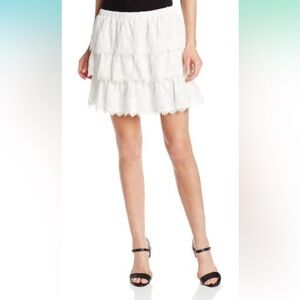BCBGMaxazaria Women’s Justiana Tiered Flared Skirt, size S